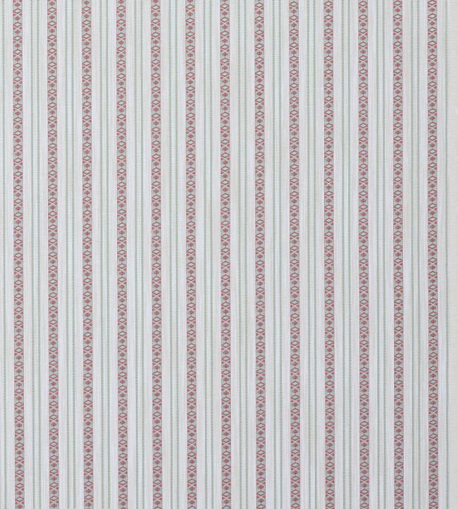 Seaton Stripe Fabric by Colefax and Fowler Pink/Green