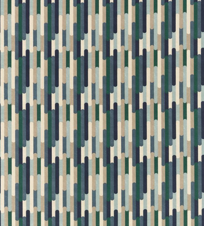 Seattle Fabric by Studio G Mineral/Navy