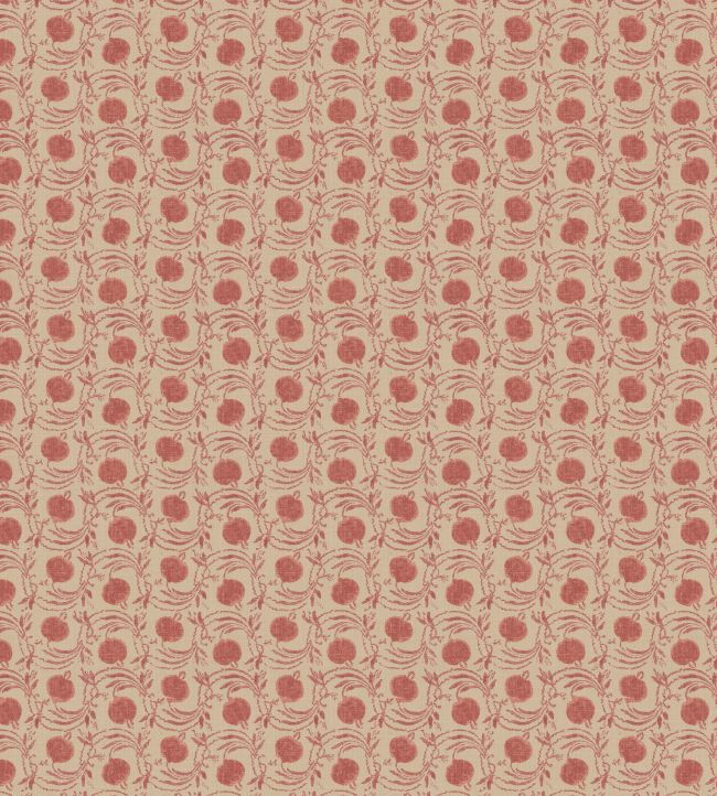 Seed Pod Wallpaper by GP & J Baker Soft Red