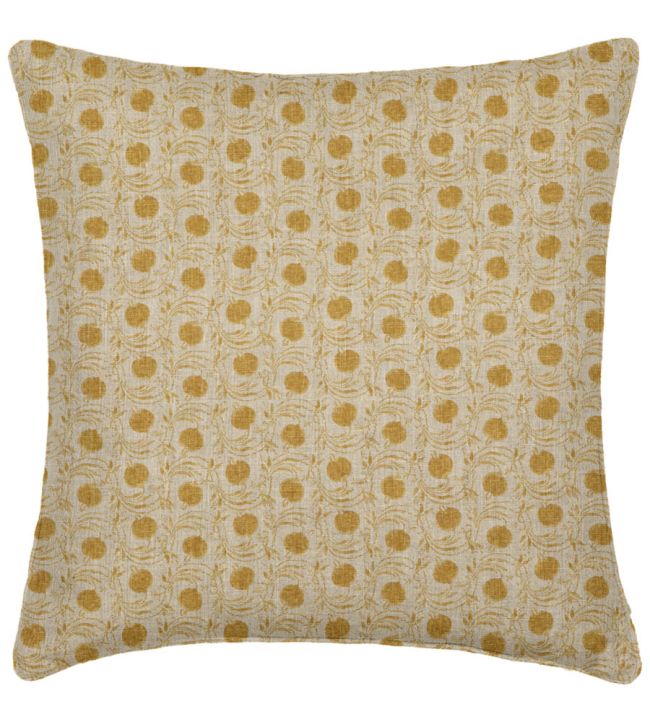 Seed Pod Cushion 50 x 50cm by GP & J Baker Ochre
