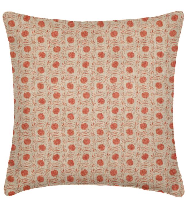 Seed Pod Cushion 50 x 50cm by GP & J Baker Red