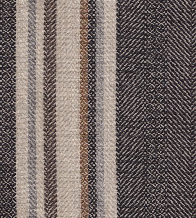 Selsley Stripe Fabric by Lewis & Wood Crag