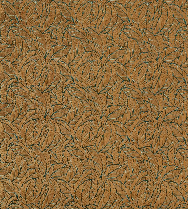 Selva Fabric by Clarke & Clarke Antique/Gold