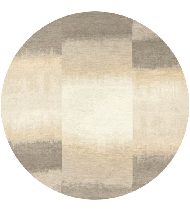 Louis De Poortere Sendai Round rug Cottage Grey 119965 Cottage Grey