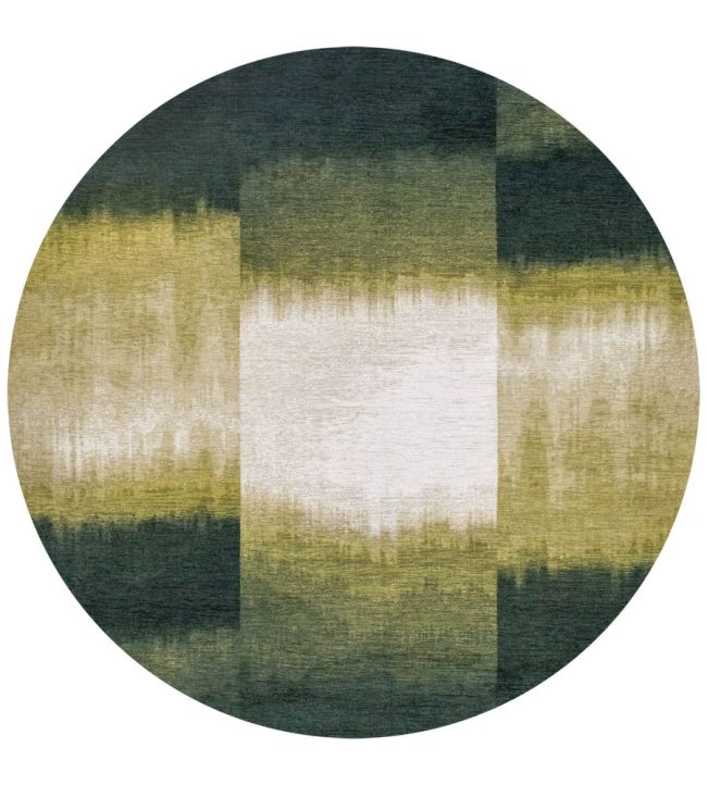 Louis De Poortere Sendai Round rug Forest Mood 119970 Forest Mood