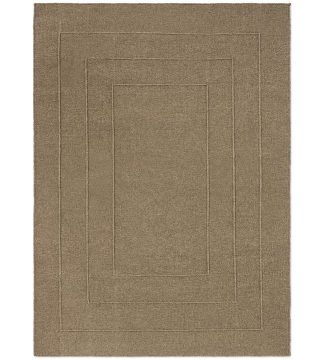 Brink & Campman Senso Border rug Fur Brown 199105140200 Fur Brown