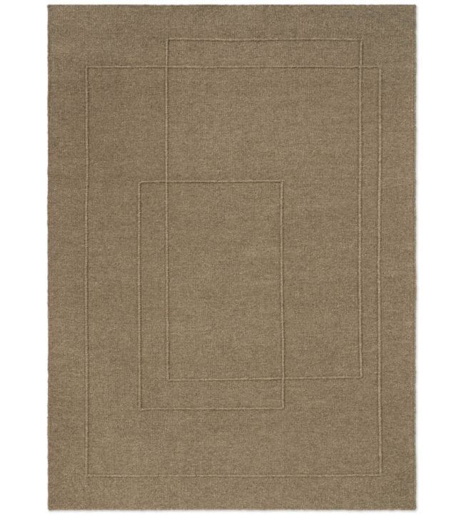 Brink & Campman Senso Planes rug Fur Brown 199005140200 Fur Brown