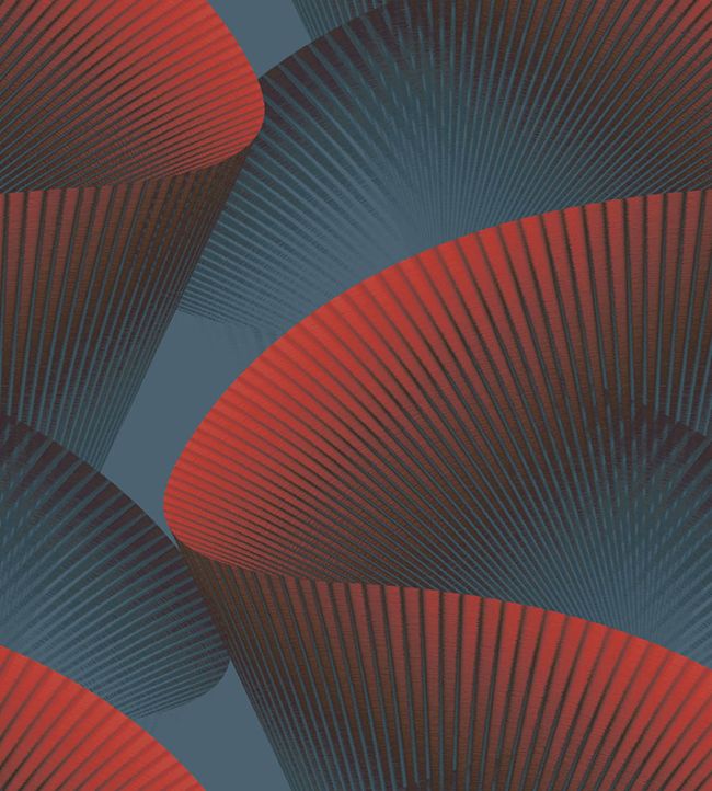 Sensu Gata Wallpaper by Jannelli&Volpi Blue/Red