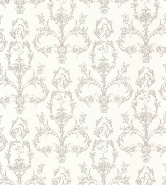 Seraphin Wallpaper by Casadeco Gris Perle