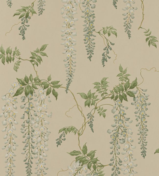 Seraphina Wallpaper by Colefax and Fowler Old Blue