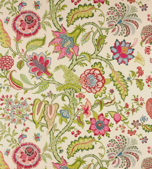 Seraphine Fabric by Manuel Canovas Kiwi