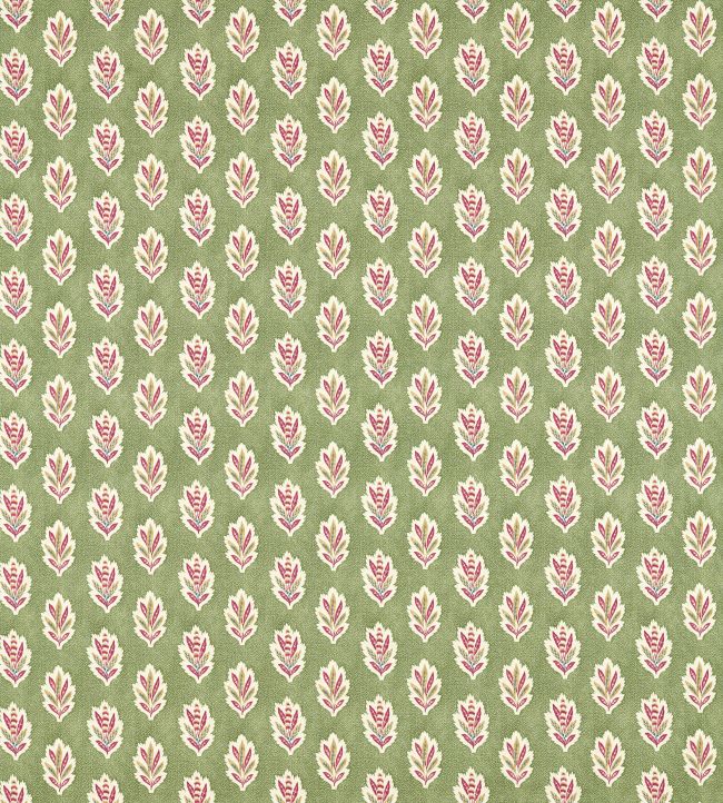 Sessile Leaf Fabric by Sanderson Forest Green