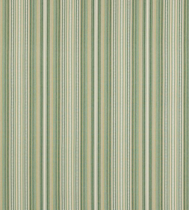 Seville Stripe Fabric by Jane Churchill Green