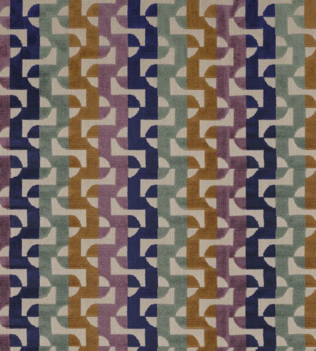 Sevre Fabric by Camengo Bleu