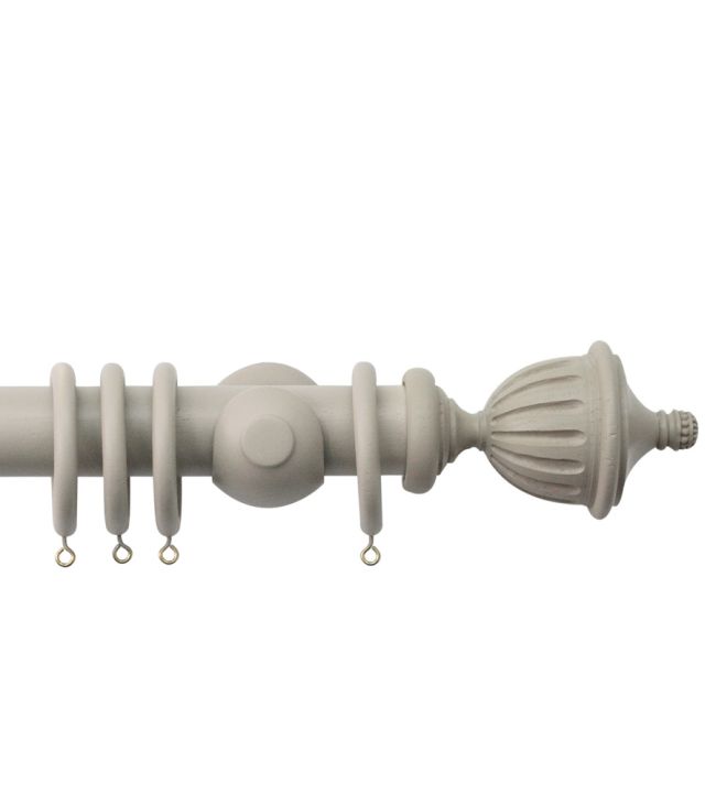 Seychelles 40mm Wooden Truffle Fluted Urn SEY180R/TRU/H4141Fx2/TRU 180cm Cup 18 Truffle