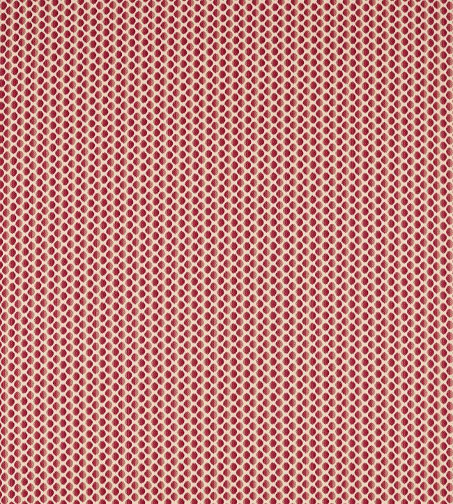 Seymour Spot Fabric by Zoffany Crimson