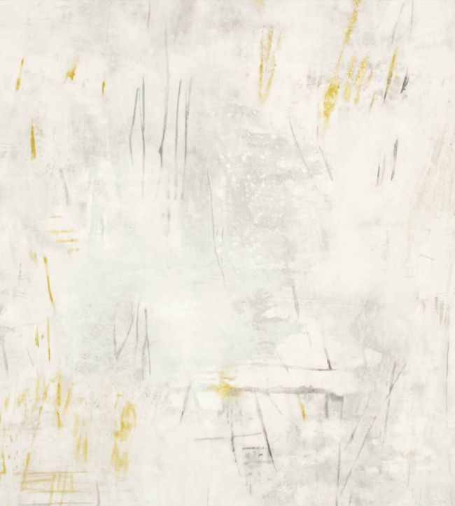 Sgraffito Wallpaper by Villa Nova Ochre