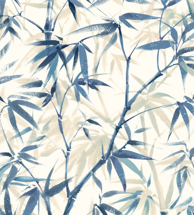 Shadow Bamboo Wallpaper by Ohpopsi Sapphire