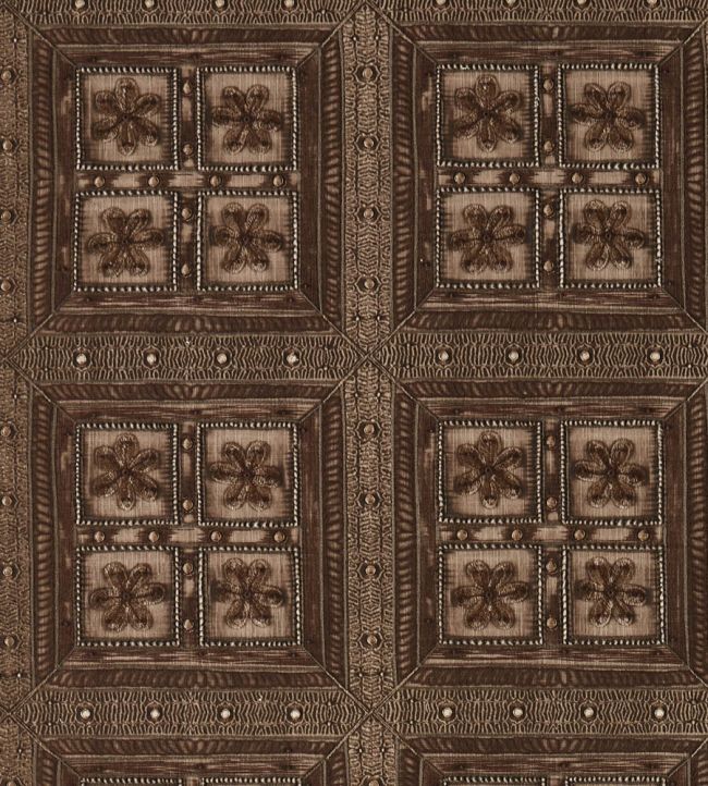 Shand Gate Fabric by Sanderson Indian Oak