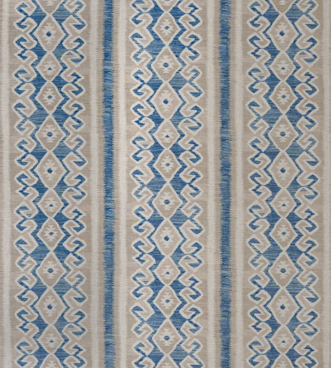 Shangdu Fabric by Andrew Martin Blue