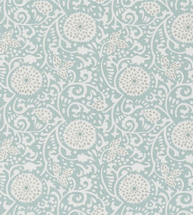 Shaqui Wallpaper by Designers Guild Eau de Nil