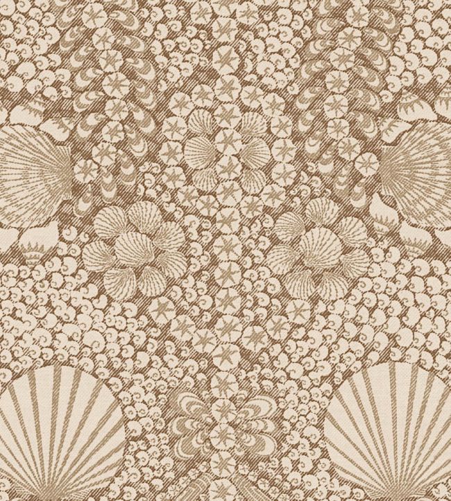 Shell Grotto Wallpaper by Fermoie Brown