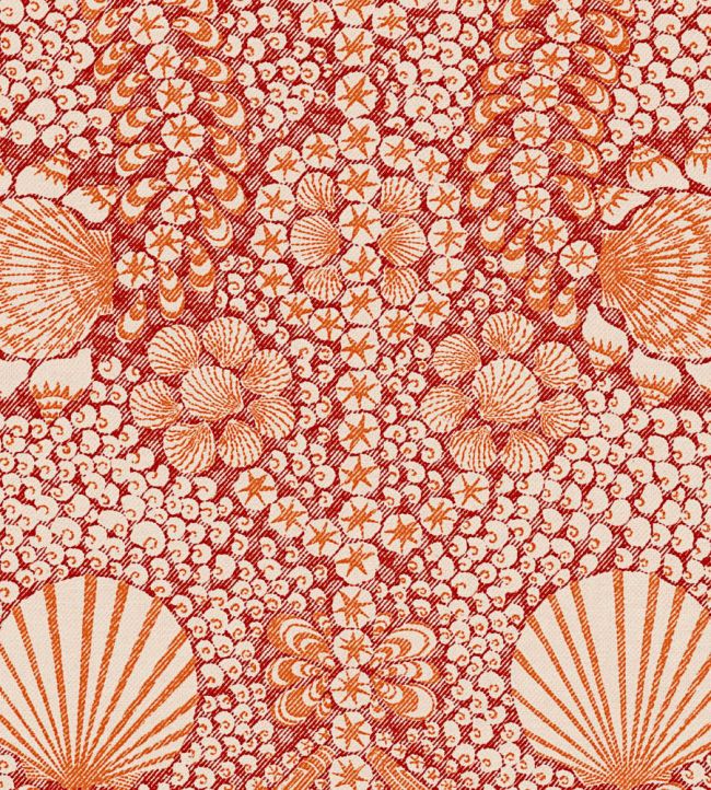 Shell Grotto Wallpaper by Fermoie Red
