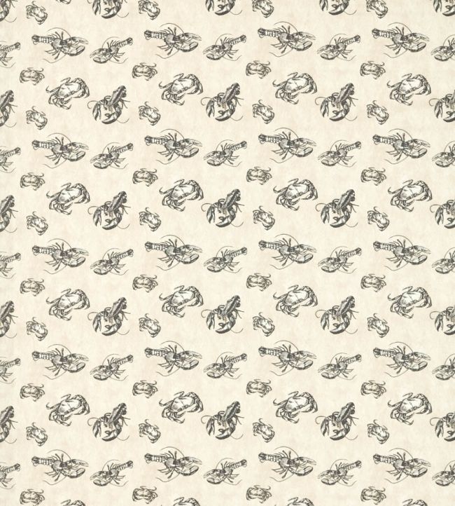 Shellfish Fabric by Studio G Charcoal