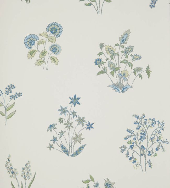 Shepherdly Bouquet Wallpaper by Liberty Lapis
