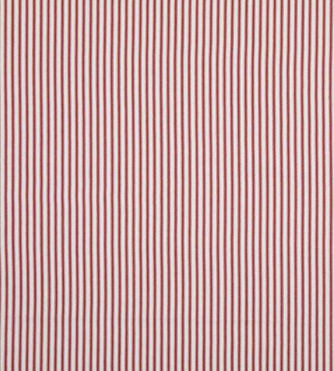 Sherborne Ticking Fabric by Baker Lifestyle Red