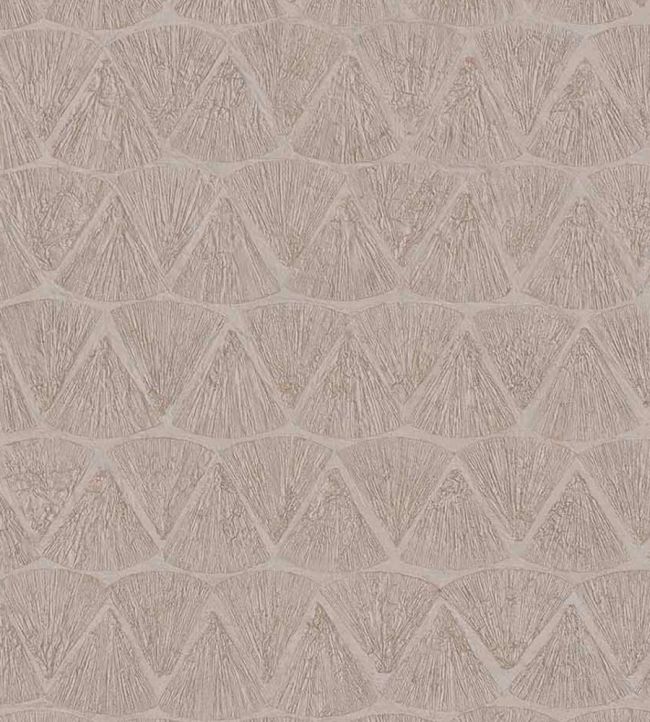 Shimmering Fans Wallpaper by Eijffinger Brown/Taupe