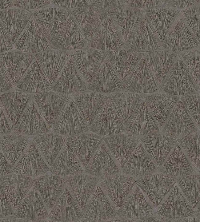 Shimmering Fans Wallpaper by Eijffinger Brown