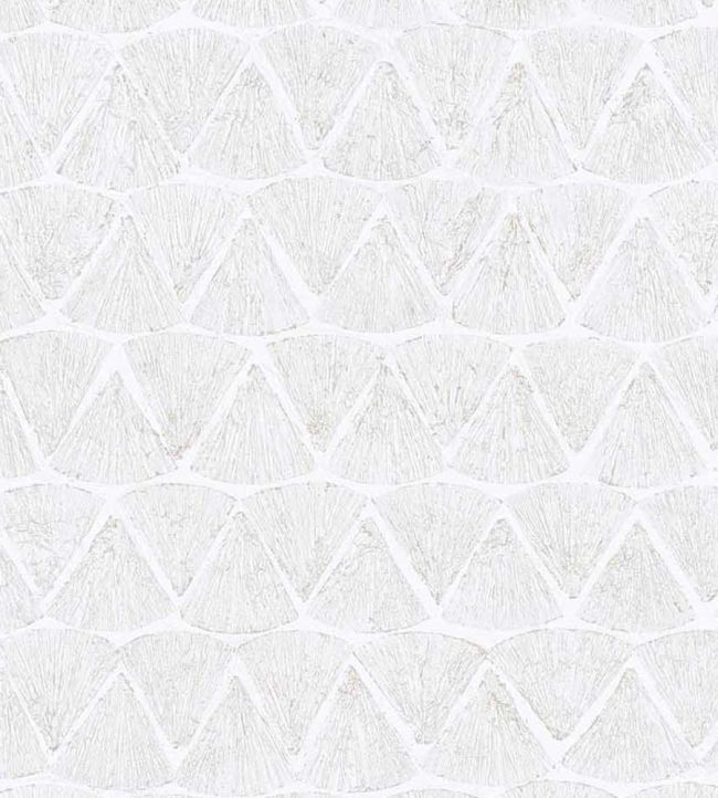 Shimmering Fans Wallpaper by Eijffinger White/Cream/Grey