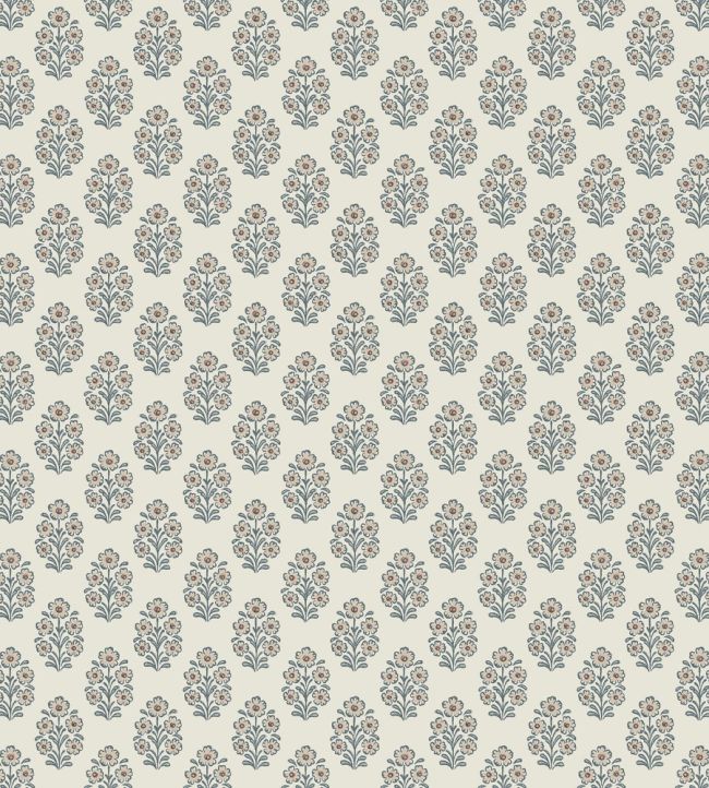 Sibylla Wallpaper by Borastapeter Blue