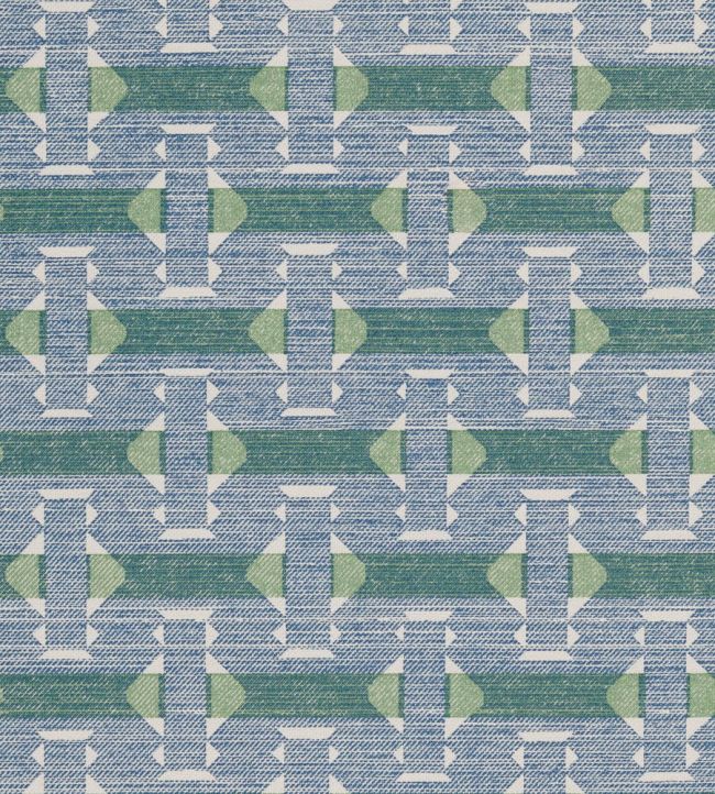 Sicily Fabric by Fermoie Blue