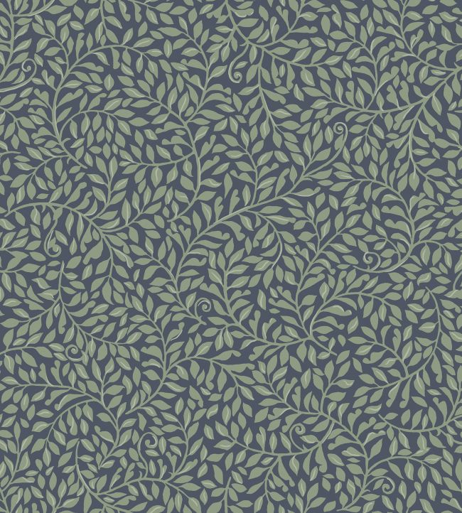 Sigfrid Wallpaper by Sandberg Classic Blue