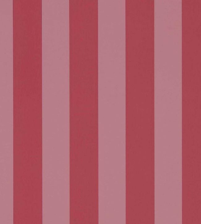 Signature Stripe Wallpaper by Sanderson Flamenco