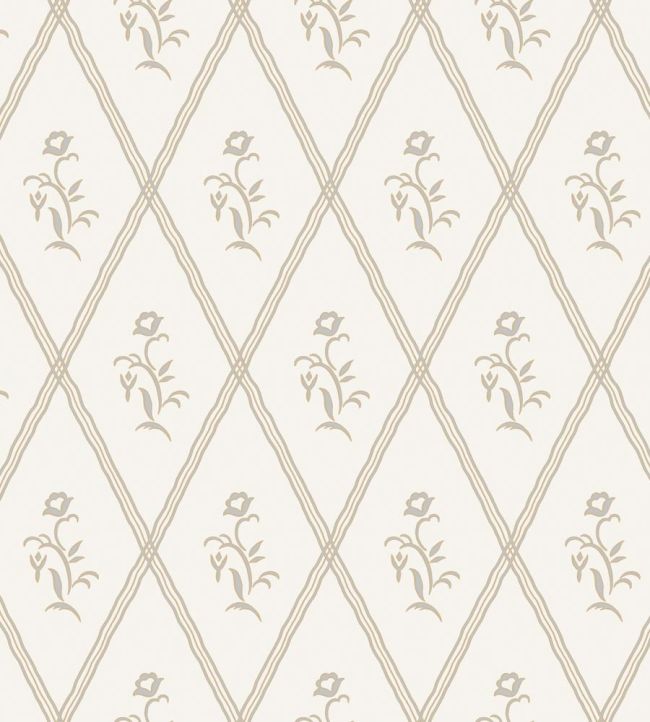 Signe Wallpaper by Borastapeter Beige