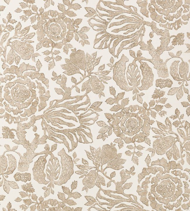 Sigourney Wallpaper by Anna French Beige
