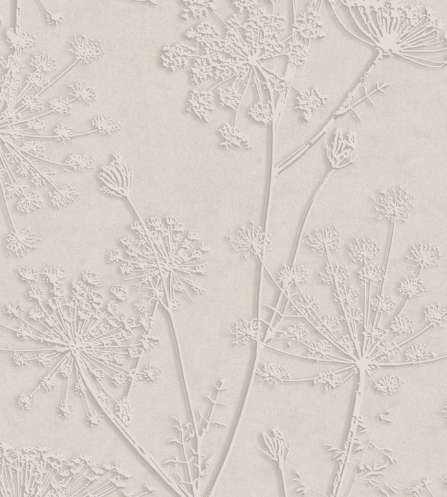 Silhouette Flowers Wallpaper by Eijffinger Brown/Taupe