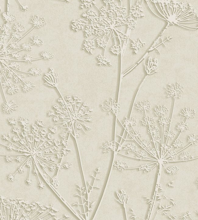 Silhouette Flowers Wallpaper by Eijffinger Green