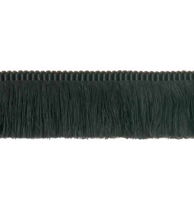 Silk Moss Fringe 40mm Trimming by Houles Black