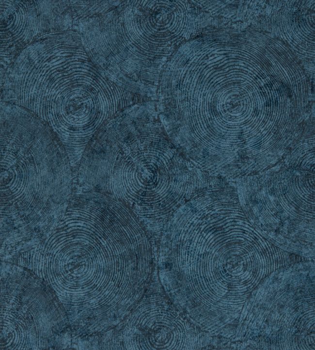 Silvan Wallpaper by Clarke & Clarke Midnight