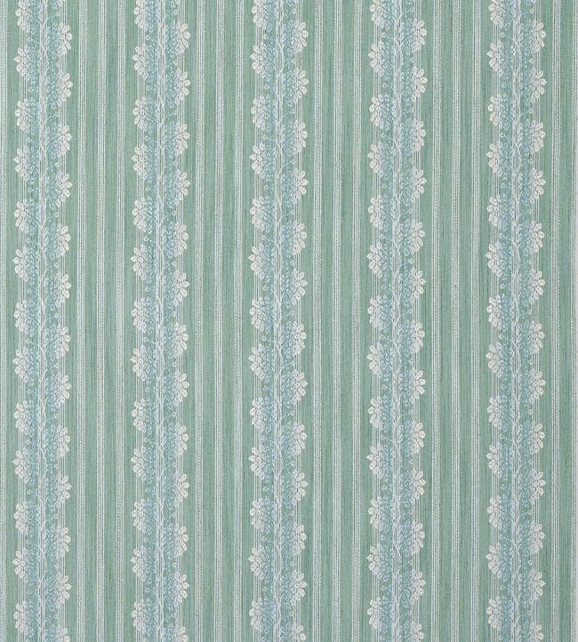 Silvano Stripe Fabric by Colefax and Fowler Celadon