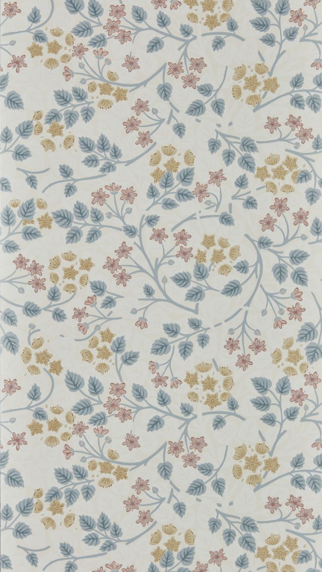 Silver Lime Wallpaper by Sanderson Gritstone/Rose
