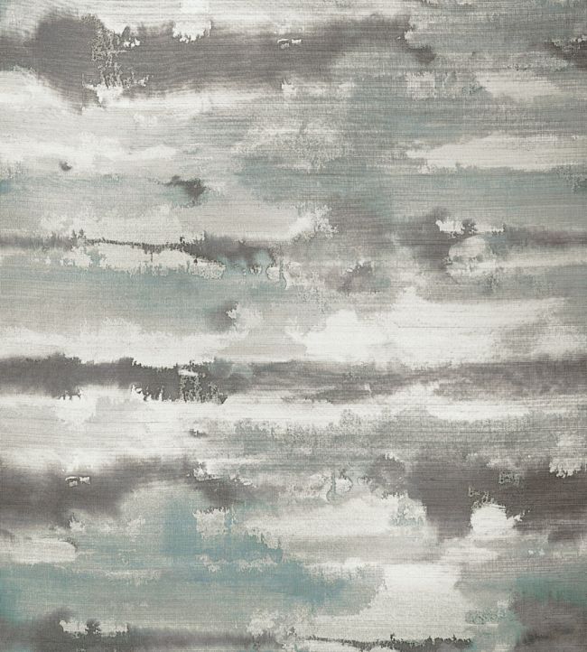 Silver Lining Wallpaper by Thibaut Mineral