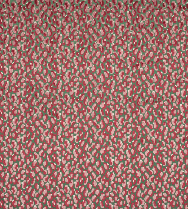 Simbar Fabric by Jane Churchill Pink/Green