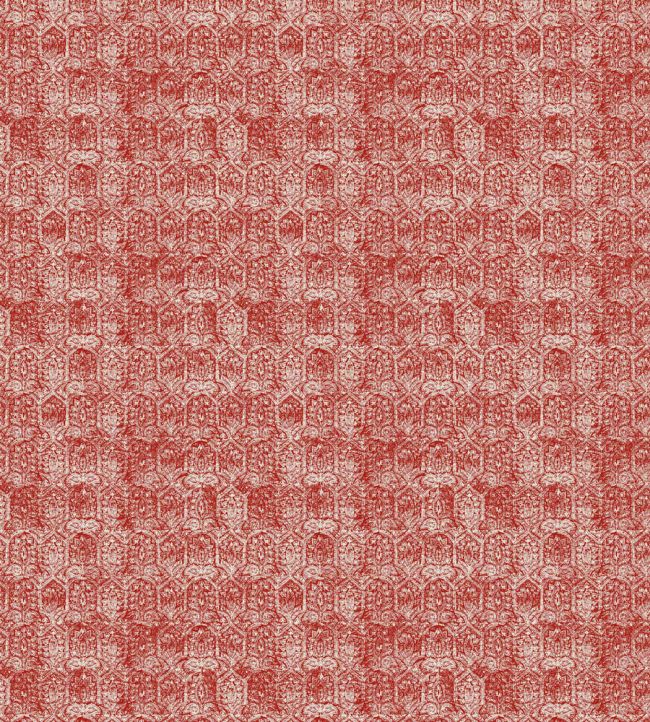 Simla Fabric by Warwick Red