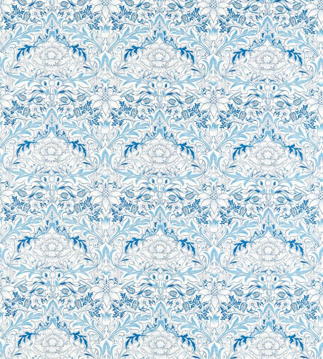 Simply Severn Fabric by Morris & Co Woad