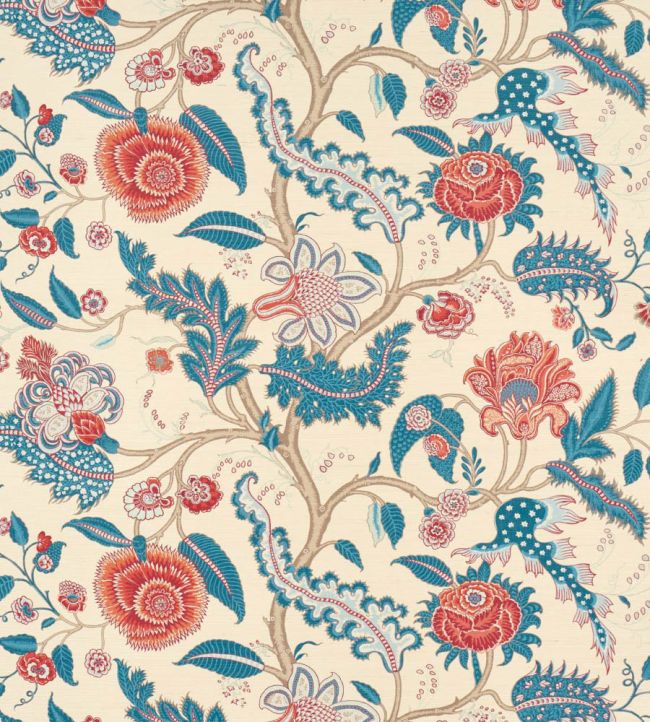 Sinhala Sisal Wallpaper by Schumacher Rouge & Indigo
